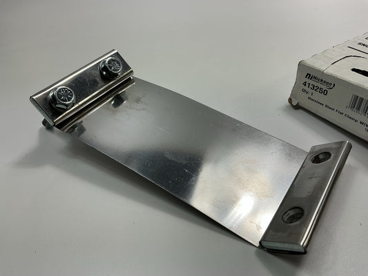 Nickson 413250  2-1/2'' Exhaust Clamp Stainless Steel Flat Band