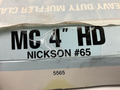 (2) Nickson 65 Exhaust Clamps, 4''