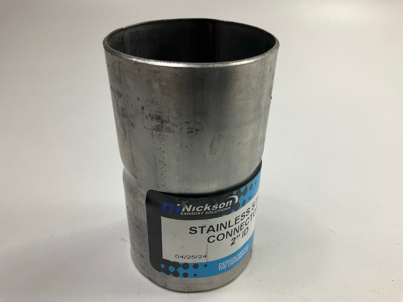 Nickson 93504 Exhaust Pipe Adapter Coupler, Stainless Steel, 2'' ID Extension