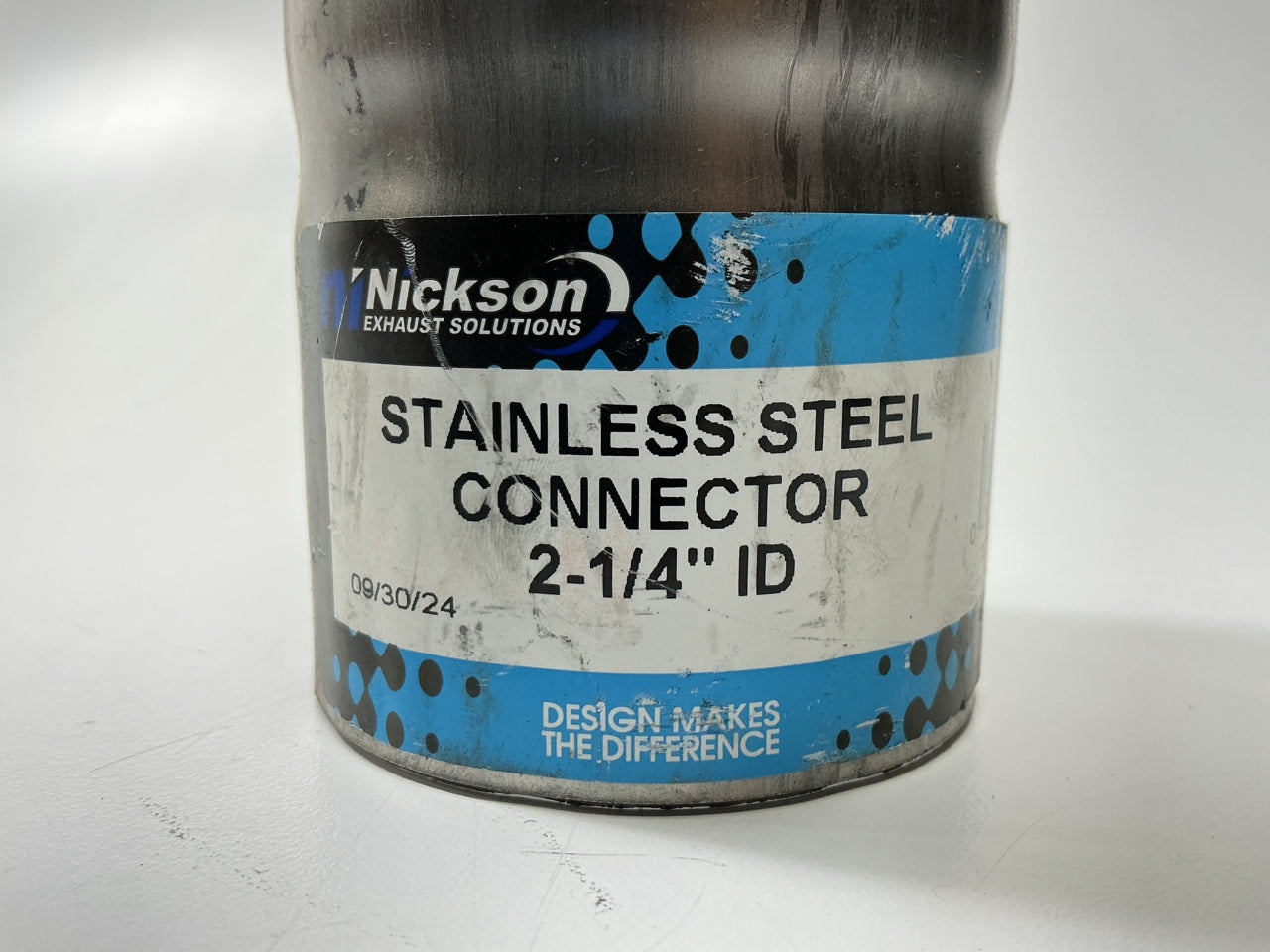 Nickson 93511 Stainless Steel 2.25'' Exhaust Pipe Connector, 2-1/4'' ID