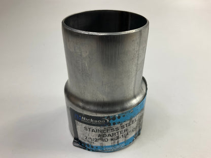 Nickson 93518 Exhaust Pipe Adapter, Stainless Steel, 2-1/2'' ID To 2-1/4'' OD