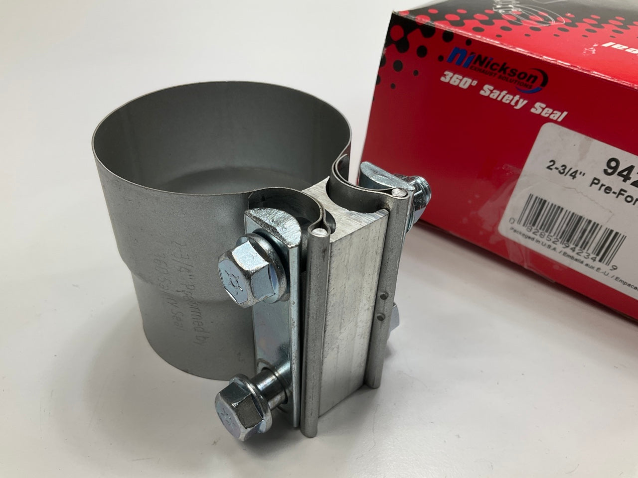 Nickson 94234 2-3/4'' Pre-Formed Exhaust Clamp