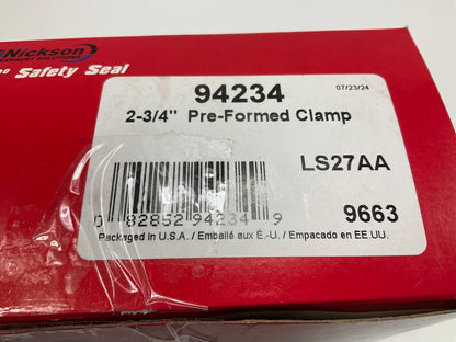 Nickson 94234 2-3/4'' Pre-Formed Exhaust Clamp