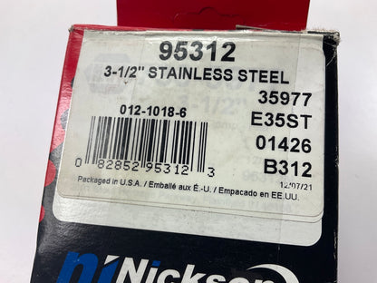 Nickson 95312 3-1/2 Inch Stainless Steel Exhaust Clamp  35977, E35ST