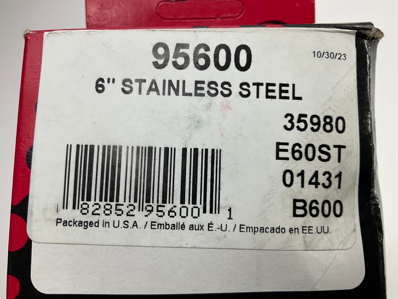 Nickson 95600 Band Exhaust Clamp, Stainless Steel, 6 Inch