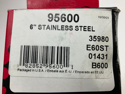 Nickson 95600 Band Exhaust Clamp, Stainless Steel, 6 Inch