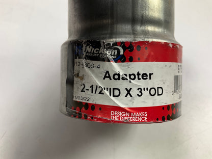 Nickson 97583 Exhaust Pipe Adapter - 2-1/2'' ID X 3'' OD