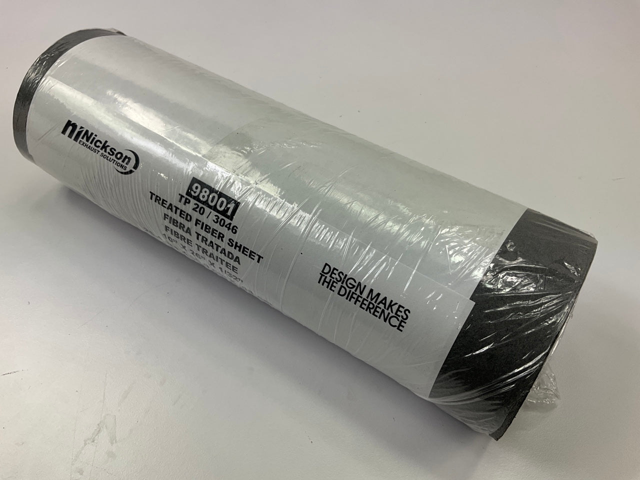Nickson 98001 Treated Fiber Gasket Material Roll - 26'' X 10'' X 1/32''