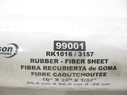 Nickson 99001 Rubberized Fiber Gasket Material Roll 10'' X 26'' X 1/32''