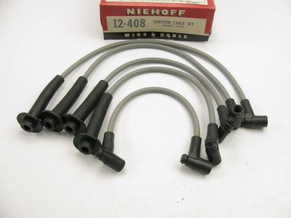 Niehoff 12-408 Ignition Spark Plug Wire Set 1975-77 Pontiac Oldsmobile 2.3L-L4