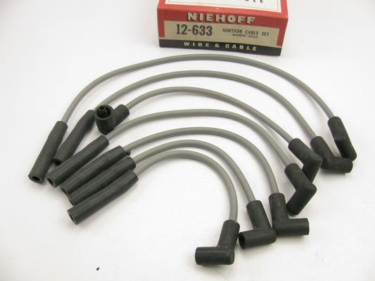 Niehoff 12-633 Ignition Spark Plug Wire Set 1977-1983 Ford Mercury 200 250-L6
