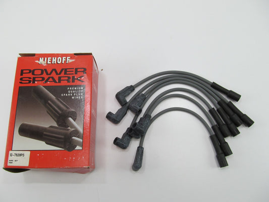 Niehoff 12-7620PS Spark Plug Wire Set For 1987-1990 Jeep Cherokee 4.0L