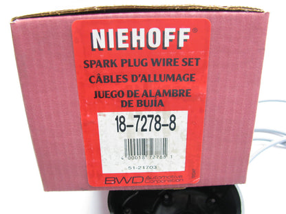 Niehoff 18-7278-8 Ignition Spark Plug Wire Set - 1990 Toyota Tercel 1.5L