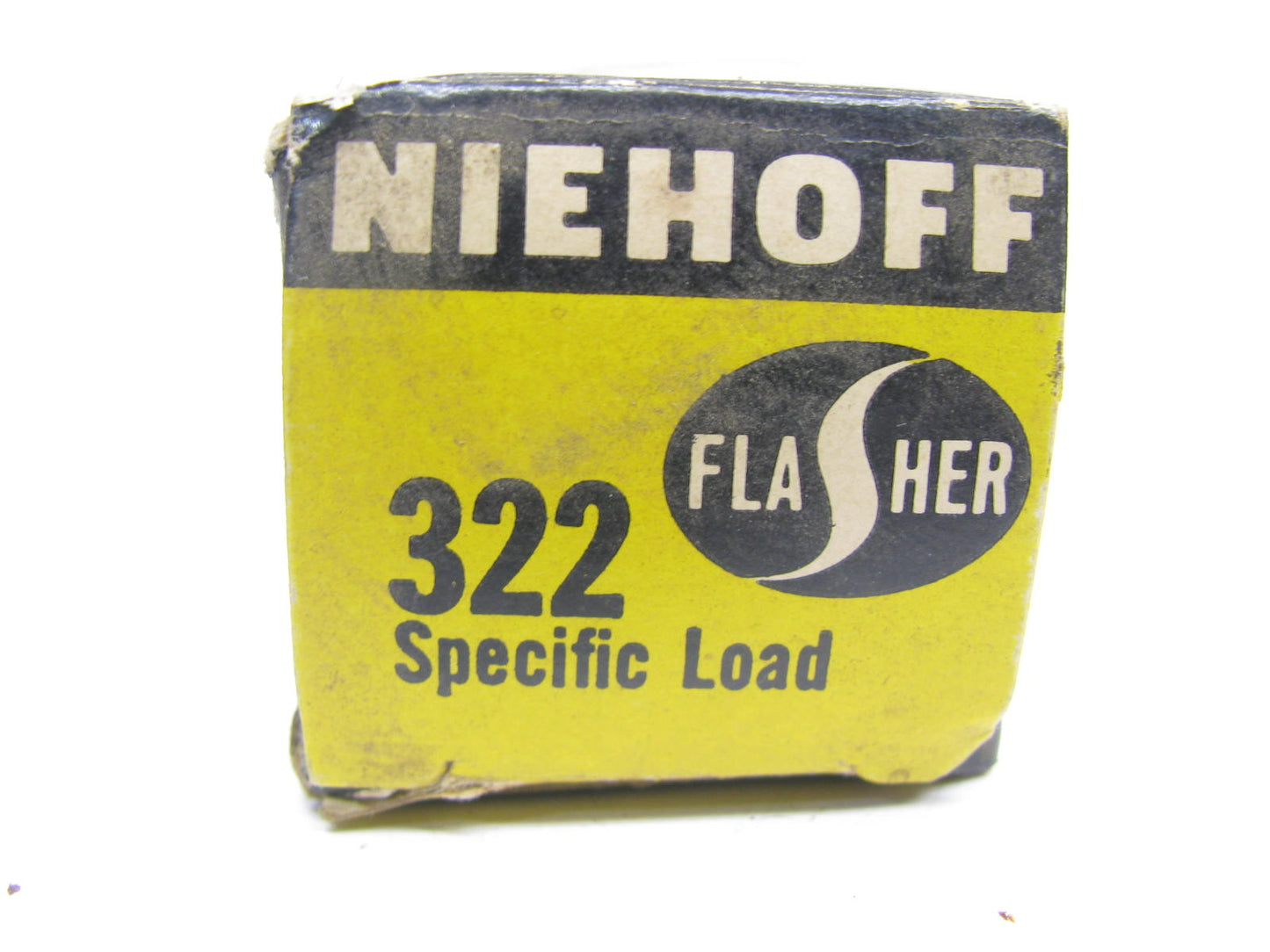 Vintage Niehoff 322 Turn Signal Flasher, 14 Amp  (2-3 Lamps, 2-6 Hazards)