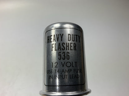 Niehoff 536 Heavy Duty Flasher, 12V Volt, 14 Amp, 2 Terminal