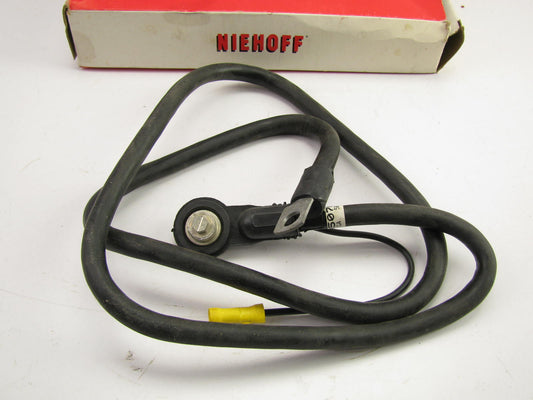 Niehoff 7-251 SIDE TERMINAL BATTERY CABLES W/ Trailing LEAD 50'' 2-AWG