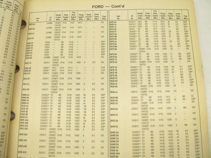 Niehoff 92-CC Carburetor Components & Unit Parts Guide Catalog - 273 Pages