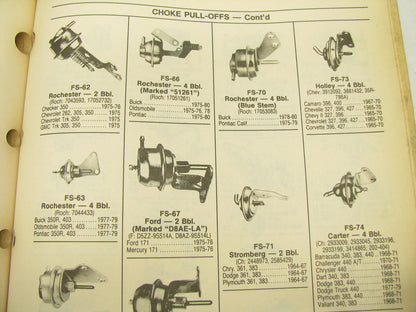 Niehoff 92-CC Carburetor Components & Unit Parts Guide Catalog - 273 Pages