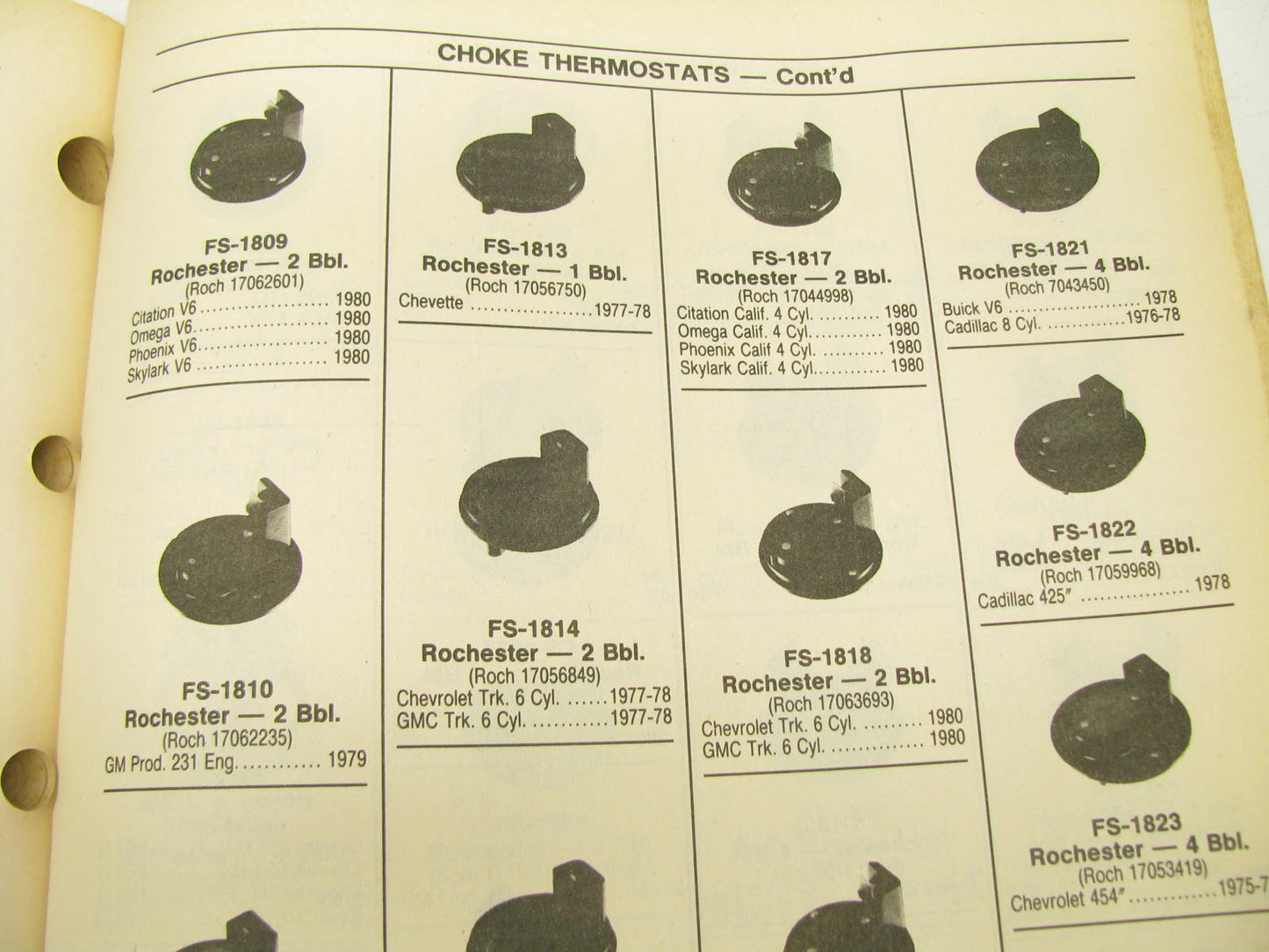 Niehoff 92-CC Carburetor Components & Unit Parts Guide Catalog - 273 Pages