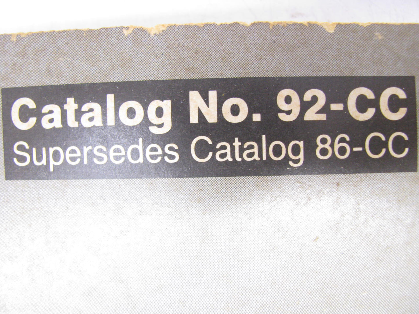 Niehoff 92-CC Carburetor Components & Unit Parts Guide Catalog - 273 Pages