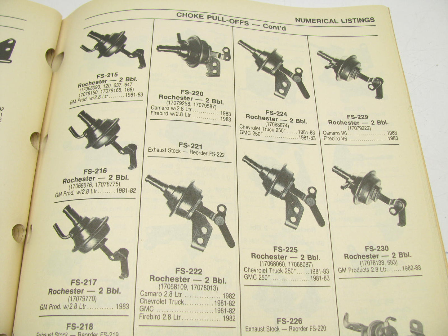 Niehoff 92-EC Fuel Systems Emissions Controls Catalog - 1992 Weatherly #602,660