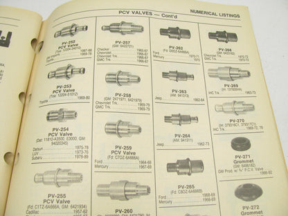 Niehoff 92-EC Fuel Systems Emissions Controls Catalog - 1992 Weatherly #602,660