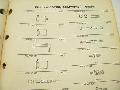 Niehoff 92-FI Fuel Injection Auto Parts Application Catalog - 1992, 83 Pages