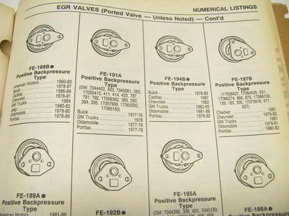 Niehoff 94-EC Fuel Systems Emissions Control Catalog Weatherly #602.660 526 PGS