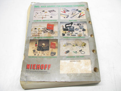 Niehoff 94-EC Fuel Systems Emissions Control Catalog Weatherly #602.660 526 PGS