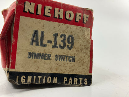 Vintage Niehoff AL139 Dimmer Switch, Floor Mounted, Made In USA