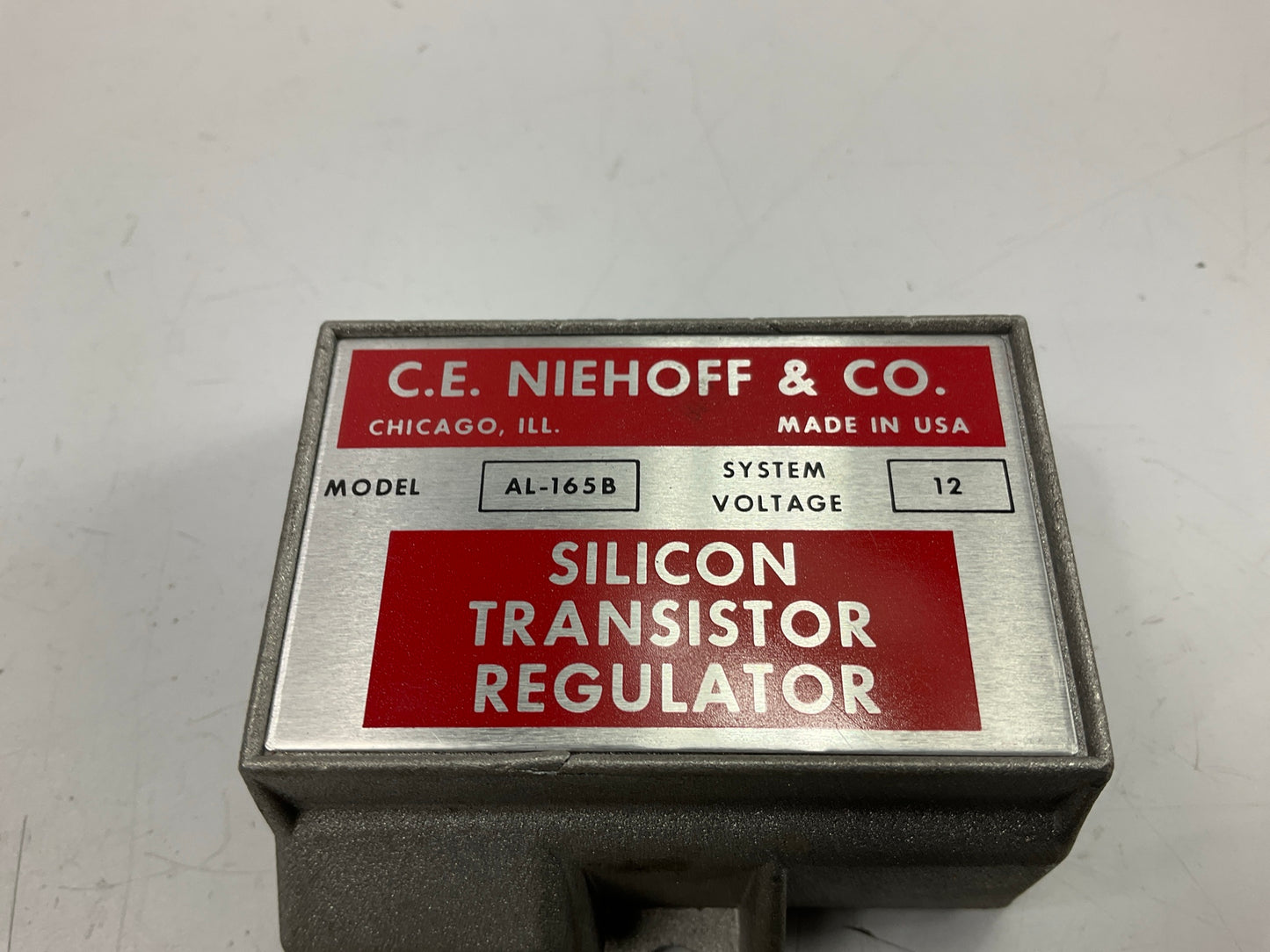 Vintage Niehoff AL165B Voltage Regulator