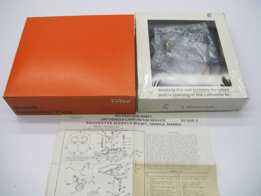 Niehoff CK-604A Carburetor Rebuild Kit 1978-1979 GM Rochester 4-BBL M4MC