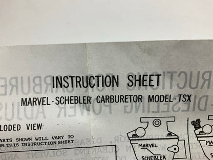 Niehoff CK-8505 Carburetor Rebuild Kit - AG Marvel Schebler Model TSX