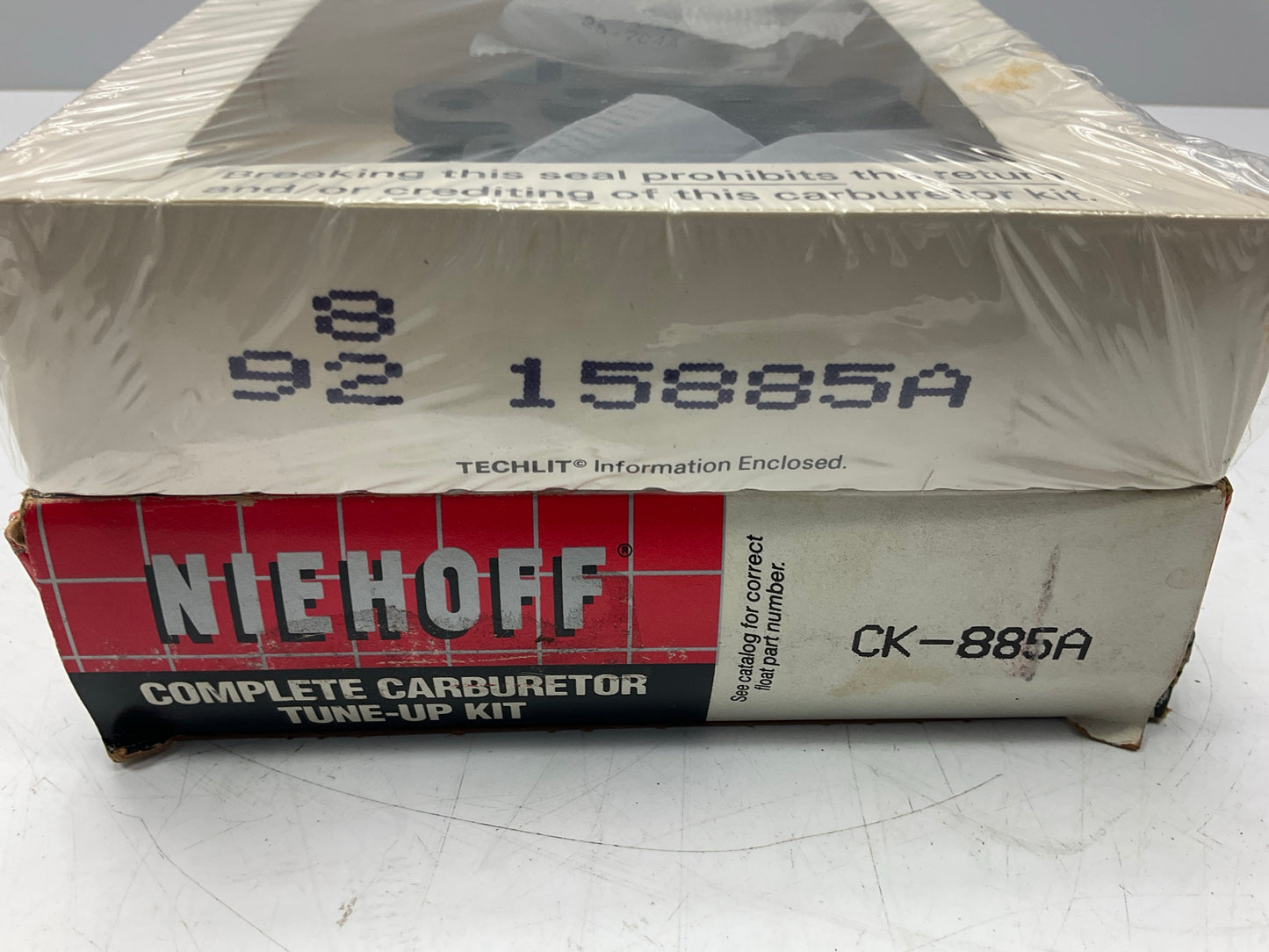 Niehoff CK-885A Carburetor Rebuild Kit