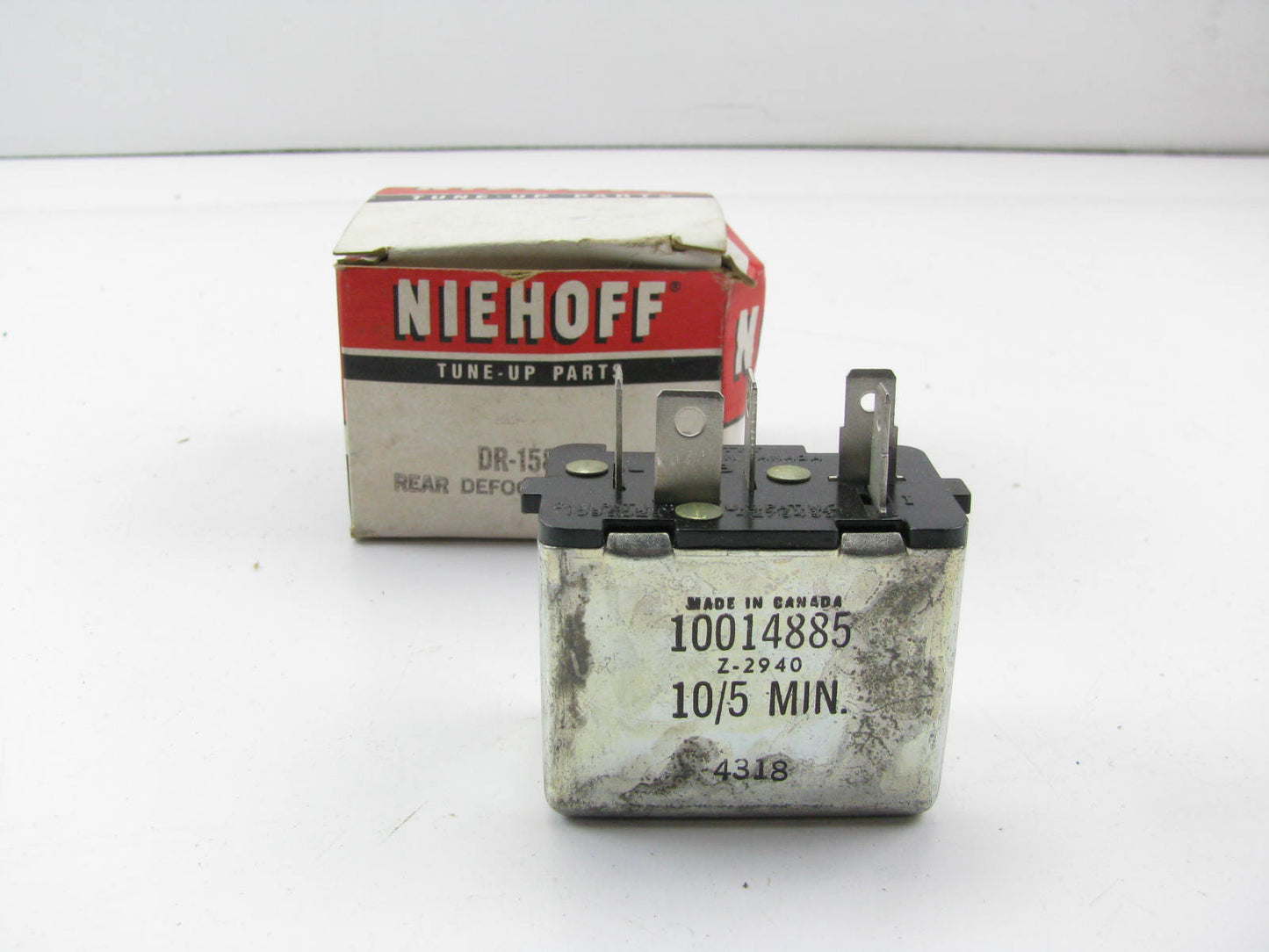 Niehoff DR-158A Rear Window Defogger Relay - GM # 10014885