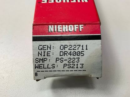 Niehoff DR4005 Engine Oil Pressure Switch For Dash Light
