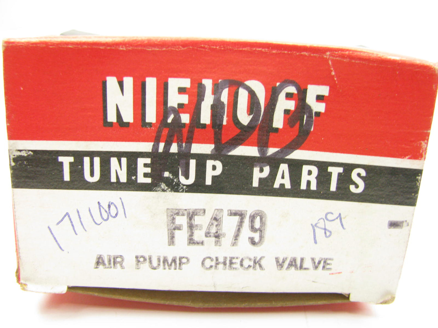 Niehoff FE479 Secondary Air Injection Smog Air Pump Check Valve