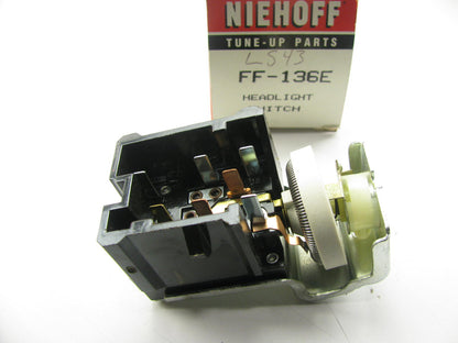 Niehoff FF-136E Headlight Head Lamp Switch (W/O Auto Lamp ONLY)