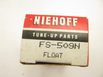 Niehoff FS-509N Carburetor Float For 1966-1977 GM Rochester 2 & 4-BBL