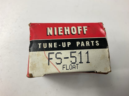 Niehoff FS-511 Carburetor Float For 1968-1974 Ford AMC 232 250 Carter 1-BBL RBS