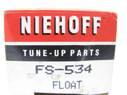 Niehoff FS-534 Carburetor Float For 1981-1989 Chrysler Mikuni-Solex 2-BBL