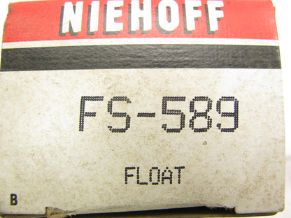 Niehoff FS-589 Carburetor Float for 1982-1987 GM Isuzu Hitachi 2-BBL