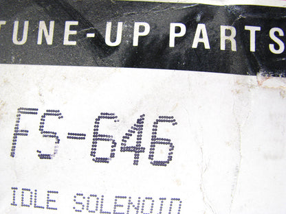 Niehoff FS-646 Carburetor Idle Stop Solenoid - 78-79 GM 5.7L 350 V8 DIESEL