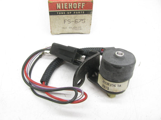 Niehoff FS-675 Carburetor Idle Stop Solenoid For 1982 Chrysler 1.7L 2.2L-L4