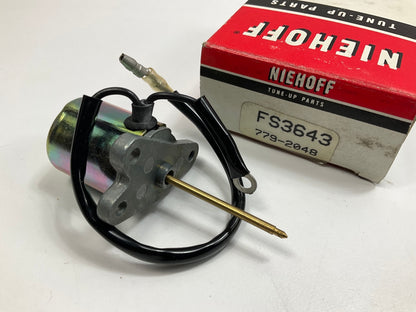 Niehoff FS3643 Carburetor Fuel Shut-Off Cut-off Solenoid - 1972-1973 Mazda B1600