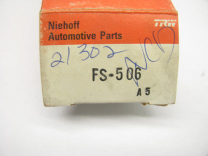 Niehoff FS506 Brass Carburetor Float - Holley 2-BBL 2210 2245