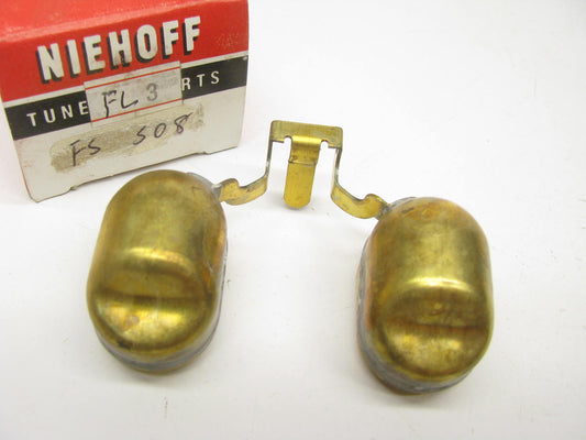 Niehoff FS508 Brass Carburetor Float For 1967-1984 Chrysler AMC Carter 2-BBL BBD