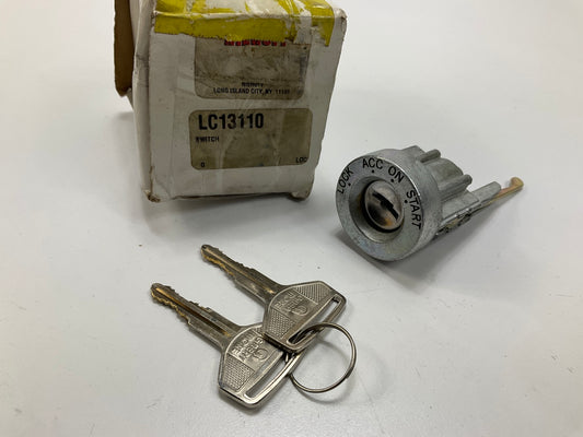 Niehoff LC13110 Ignition Lock Cylinder W/ 2 Keys For 1985-1986 Toyota Cressida