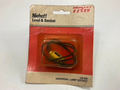 Niehoff LS450 Light Bulb Socket Pigtail For Bulb # 1004, 1074, 1130, 1158, 1176