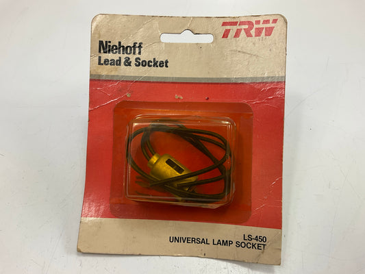 Niehoff LS450 Light Bulb Socket Pigtail For Bulb # 1004, 1074, 1130, 1158, 1176